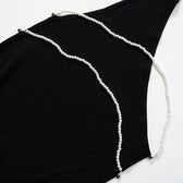 One shoulder backless slit solid halter beaded maxi dress 5