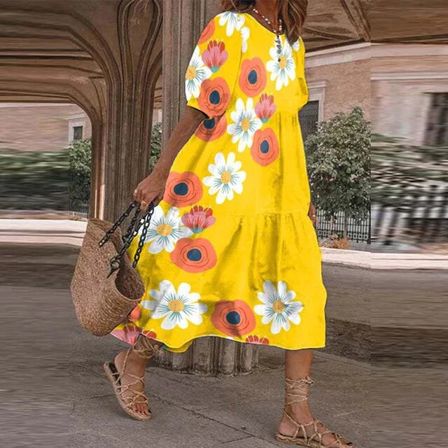 Faustina Beautiful Printed Dress for Women Trendy Fashion Pick