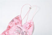 Butterfly applique backless v neck maxi dress 8