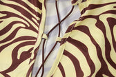 Long sleeve lace up zebra print midi dress 5