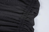 Halter drawstring sheer mesh see through slit backless maxi dress 6