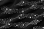 Beaded cowl neck cross back contrast spaghetti strap midi dress - View 8
