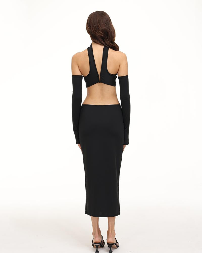 Halter-Neck Dress