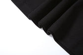 Mesh patchwork solid long sleeve square neck midi dress 5