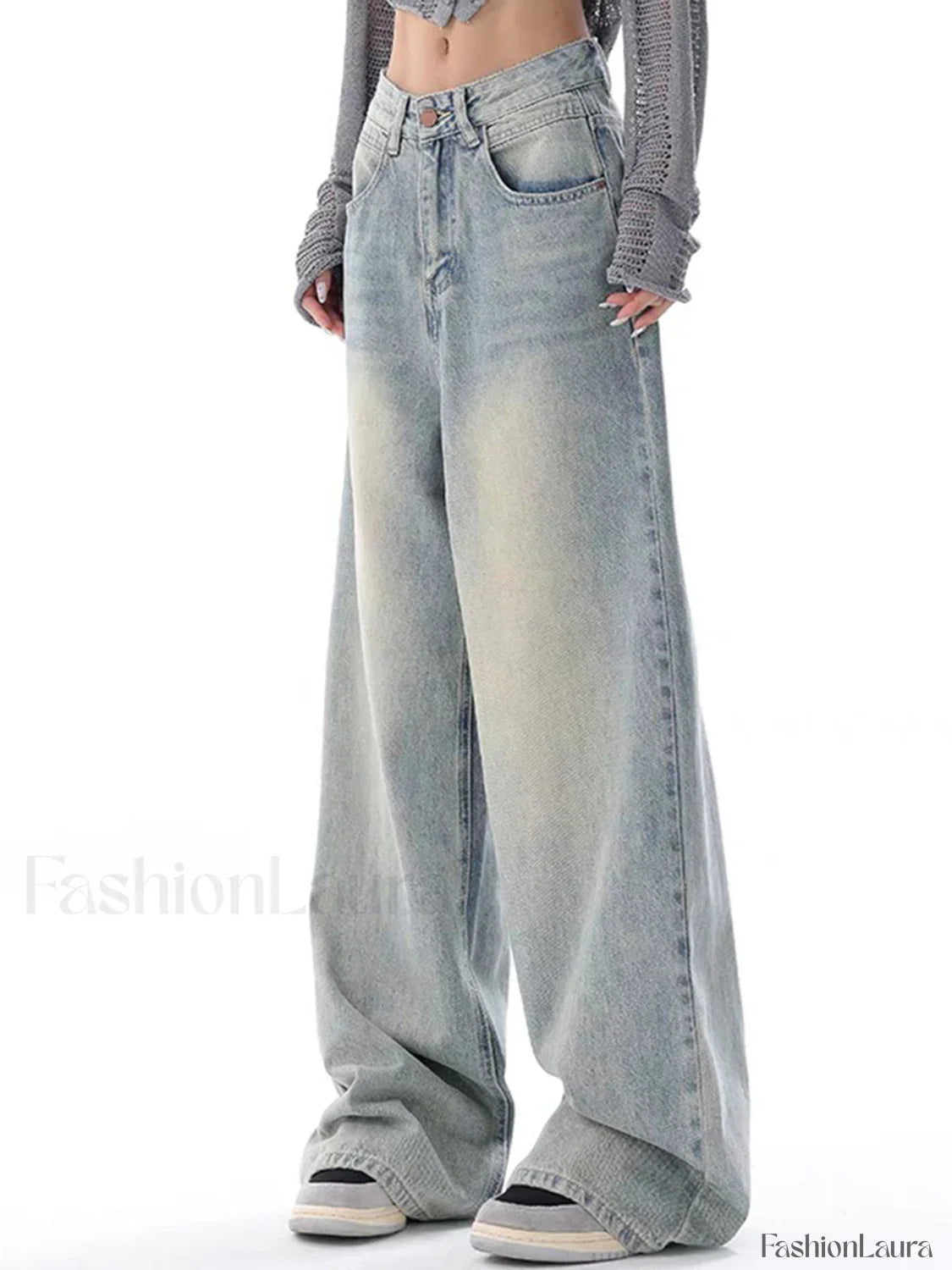 Just Like Magic Trendy Denim Boyfriend Jeans