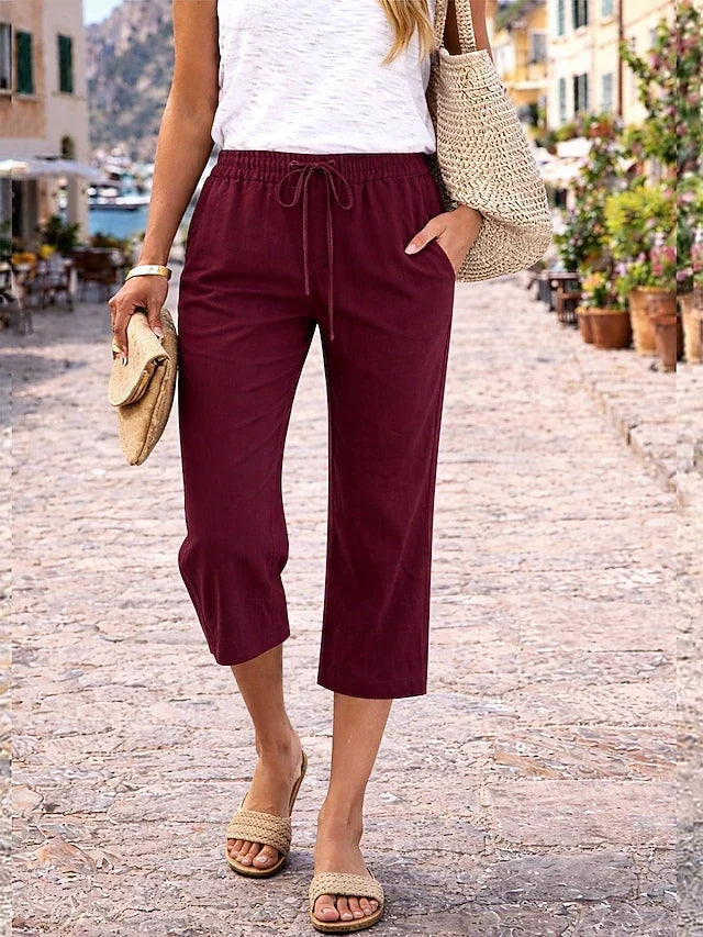 Delina™ | Casual Summer Walking Capri Pants
