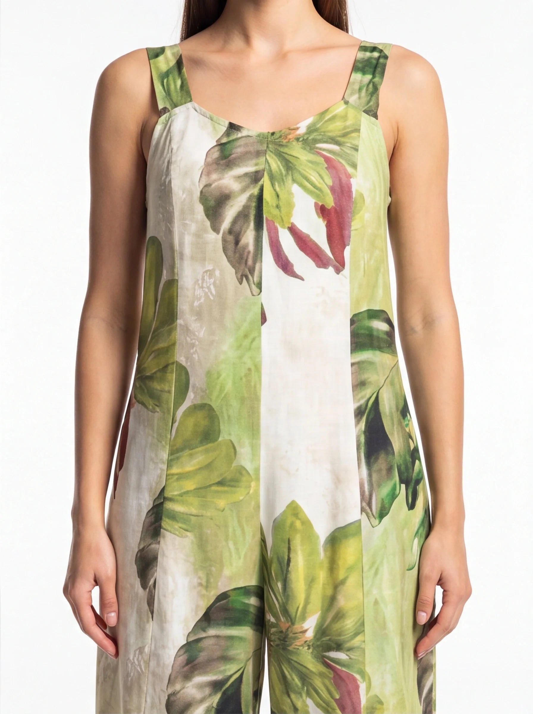 Chic Wide-Leg Jumpsuit for Women | Comfortable Fabric & Versatile Fit