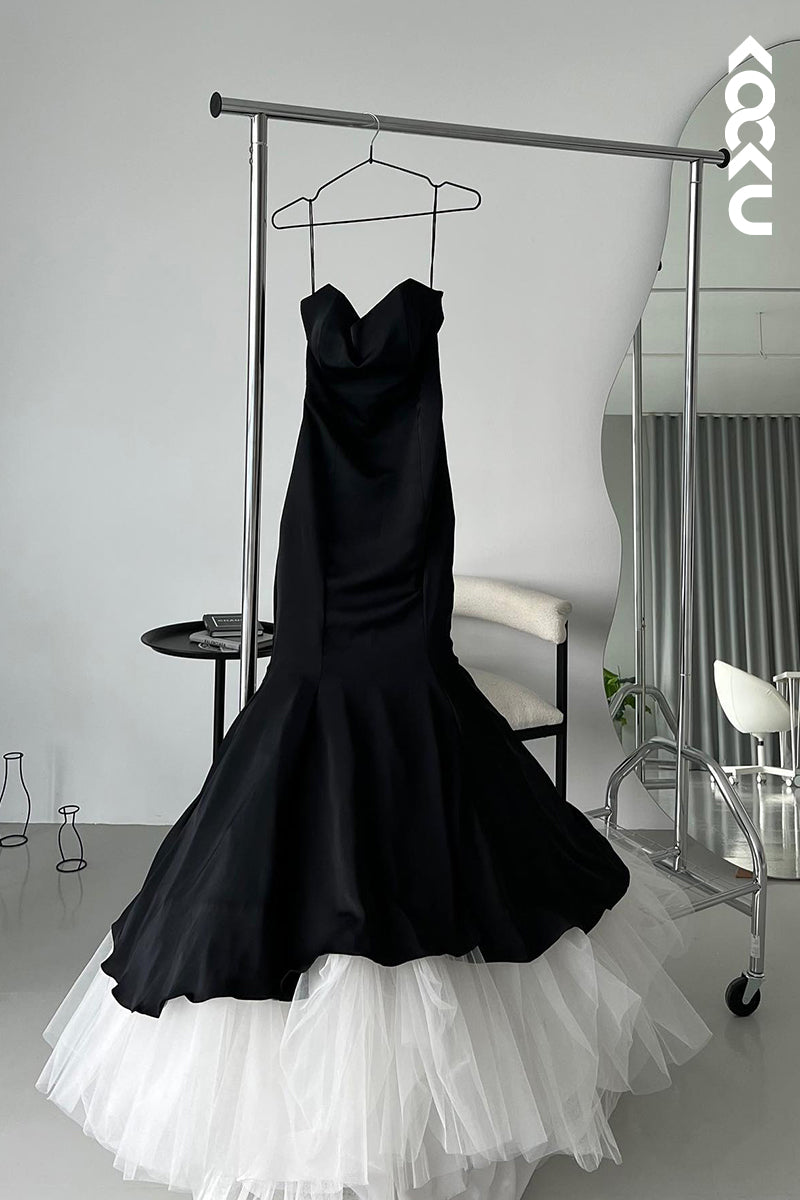 L2680 - Trumpet/Mermaid Off-Shoulder Elegant Evening Party Prom Dress