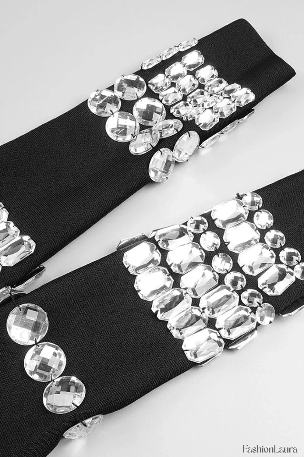 Kris Rhinestone Stylish Bodycon Dress