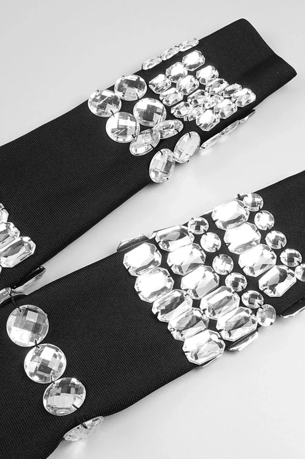 Kris Rhinestone Stylish Bodycon Dress