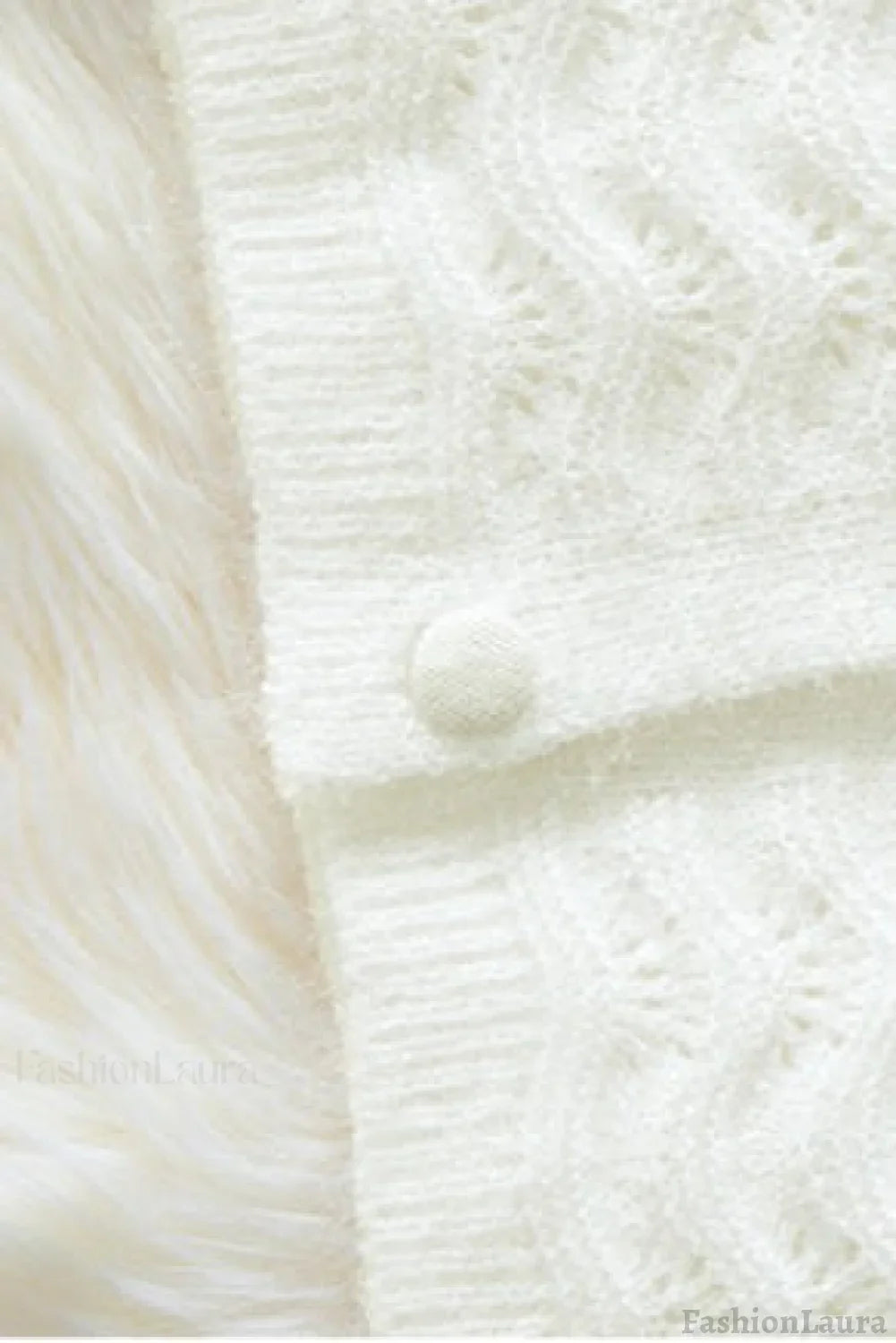 Lace Detail Long Sleeve Cardigan