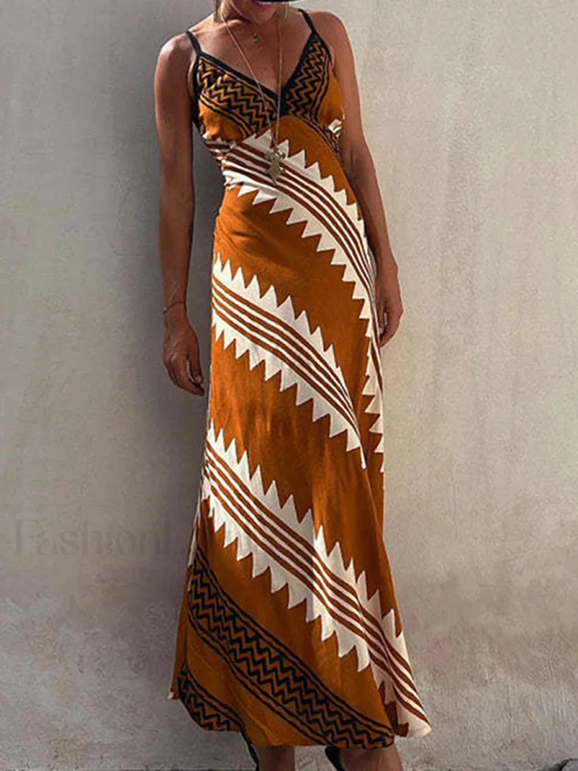 Lace Patchwork Deep V Boho Dress creamy white / S