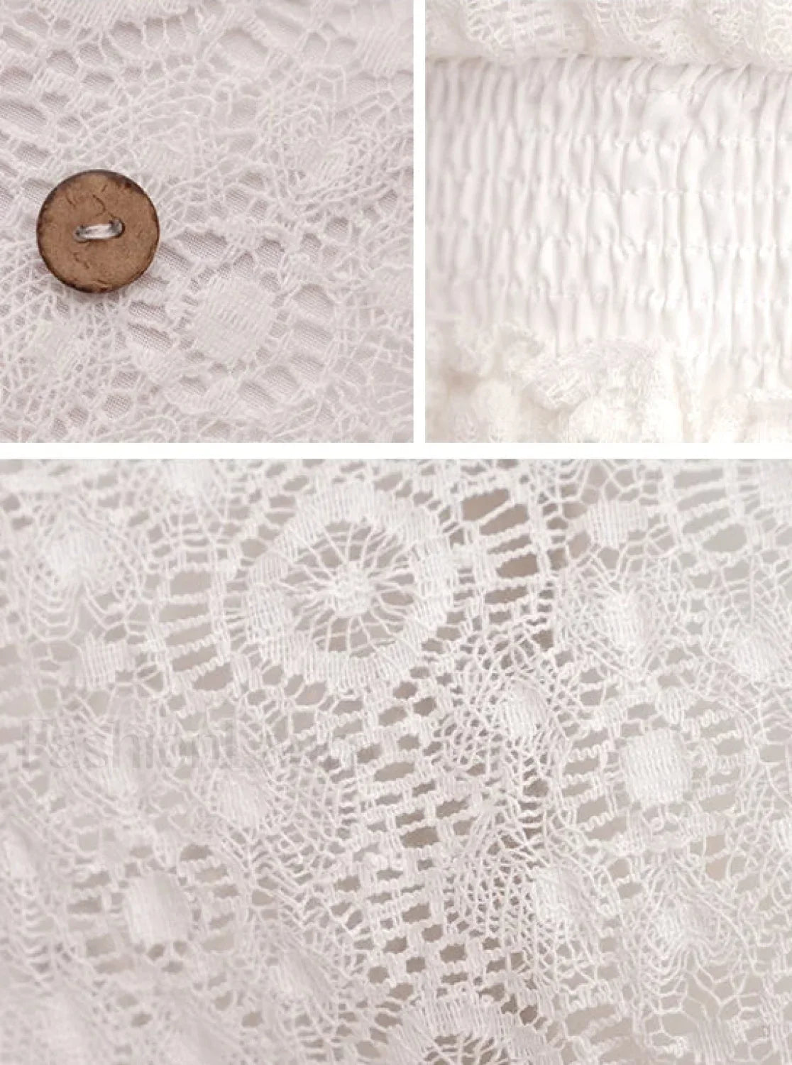 Lace V-Neck Ruffle Mini Boho Dress