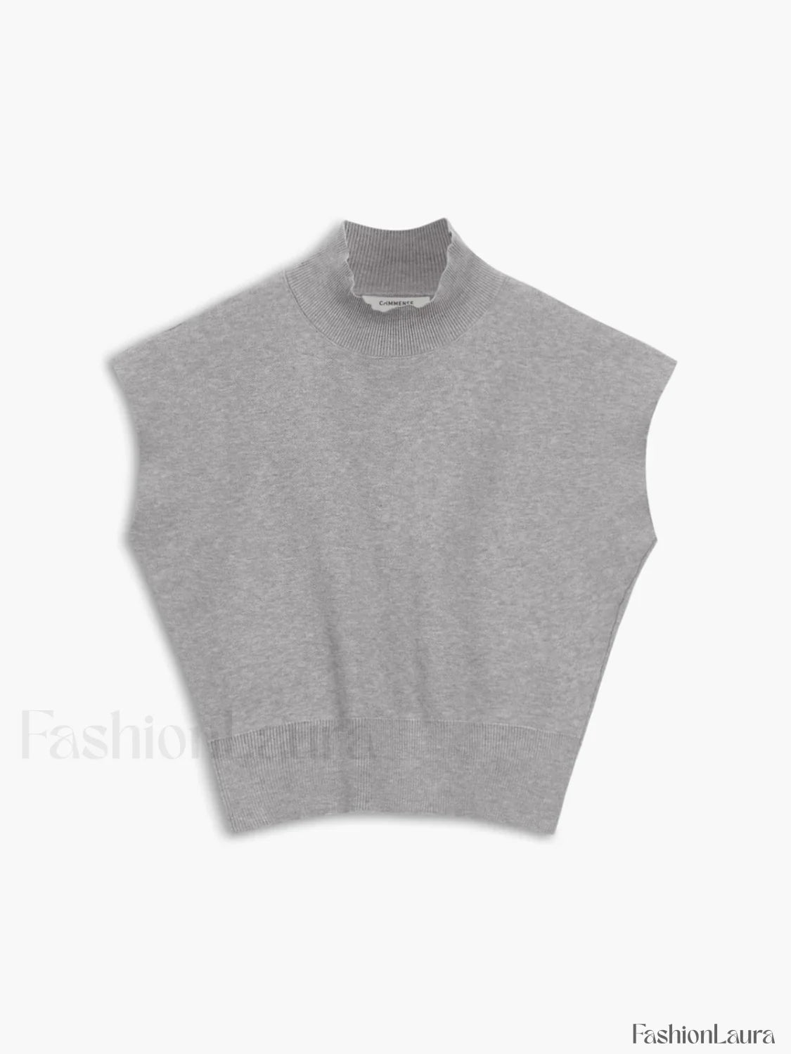 Leisurely Solid Graceful Pullover Sweater Vest