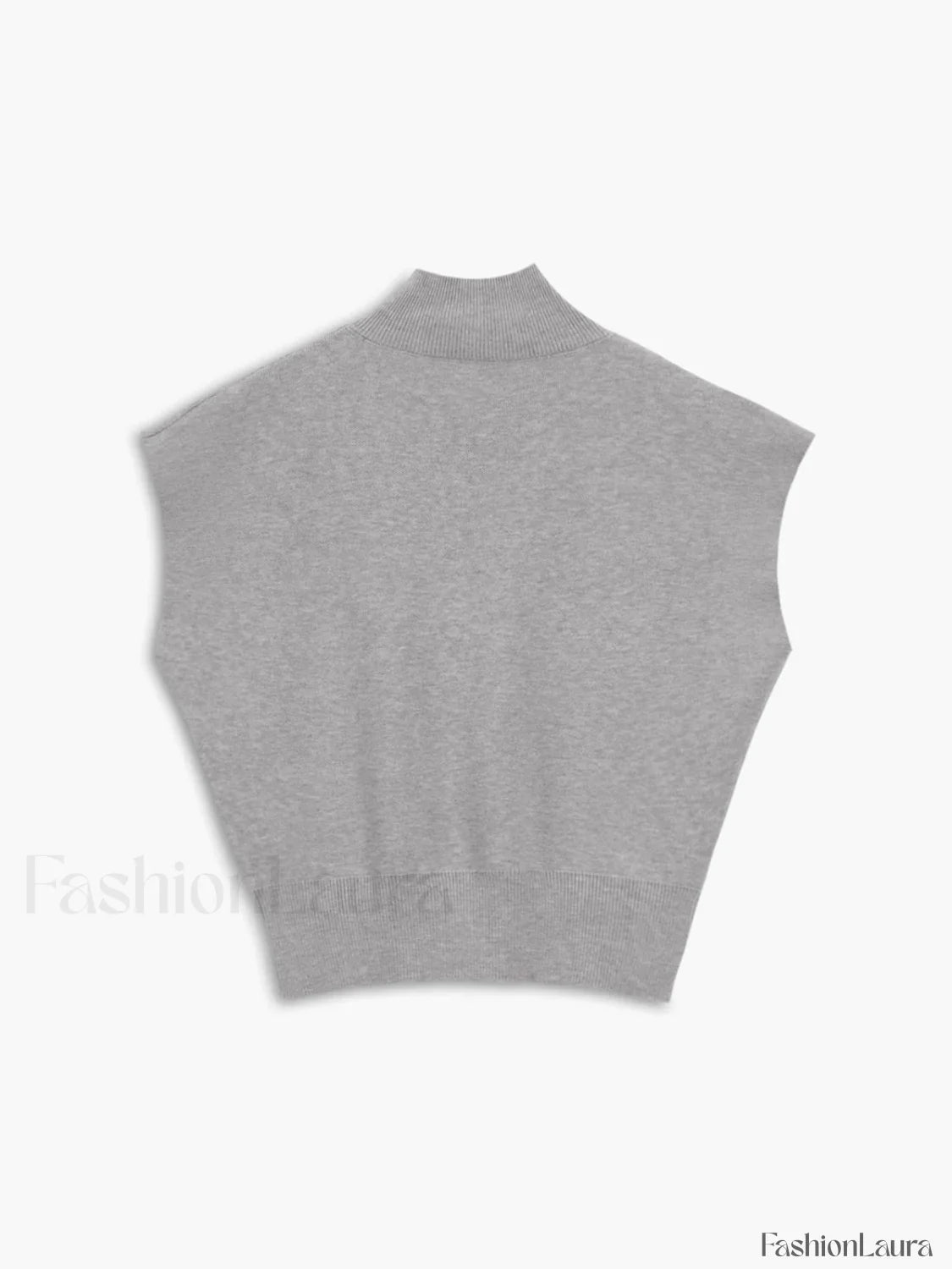Leisurely Solid Graceful Pullover Sweater Vest