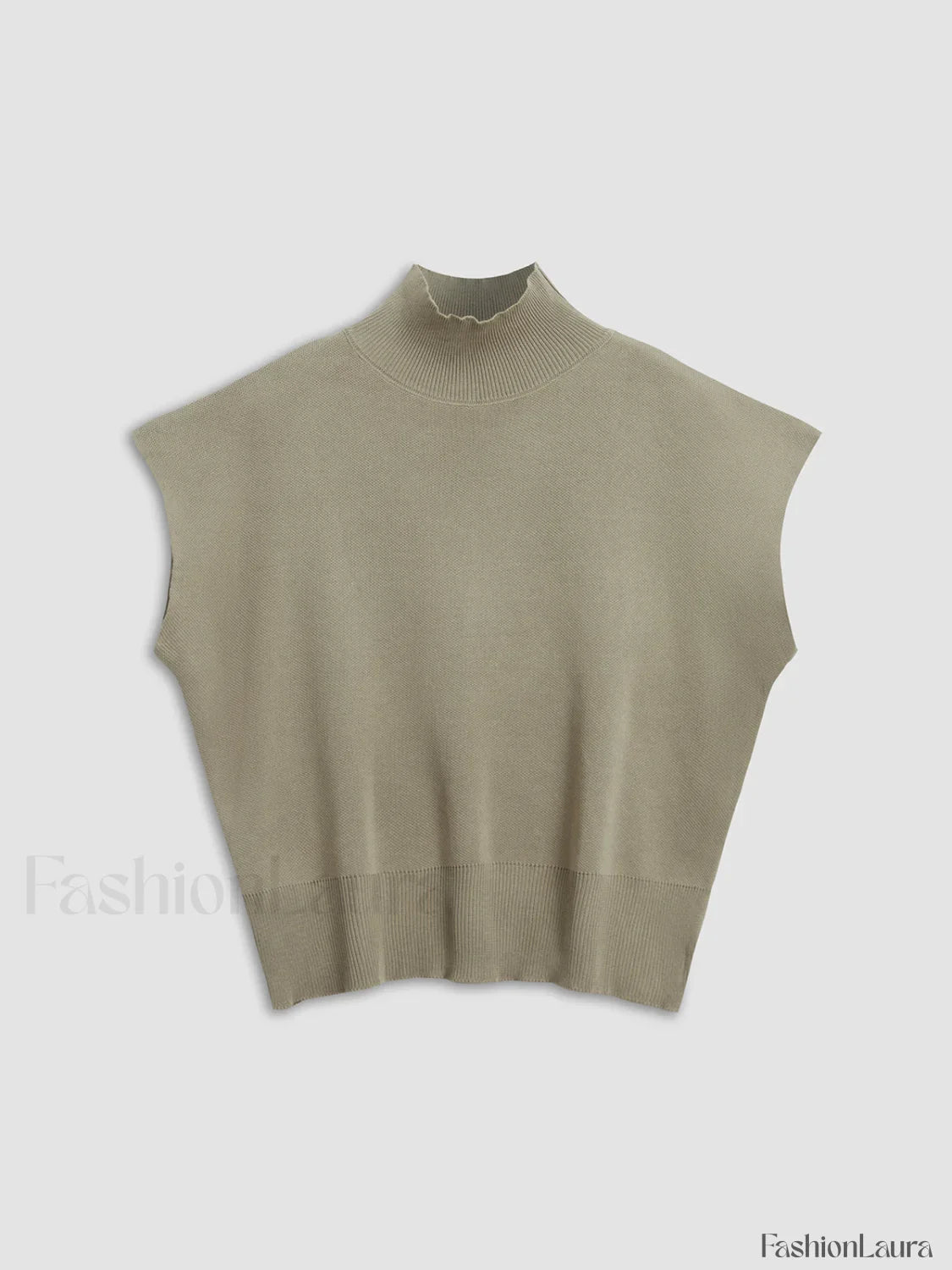 Leisurely Solid Graceful Pullover Sweater Vest