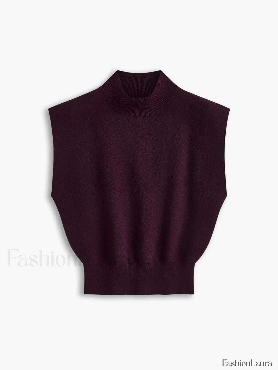 Leisurely Solid Pullover Sweater Vest