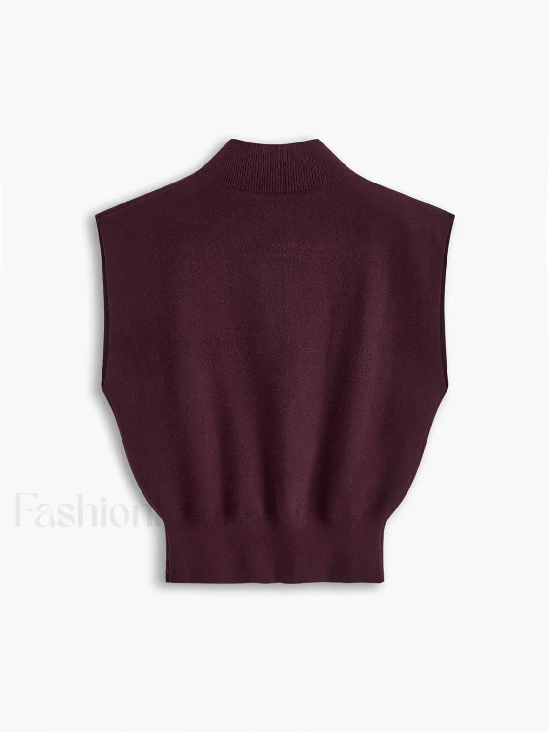 Leisurely Solid Pullover Sweater Vest