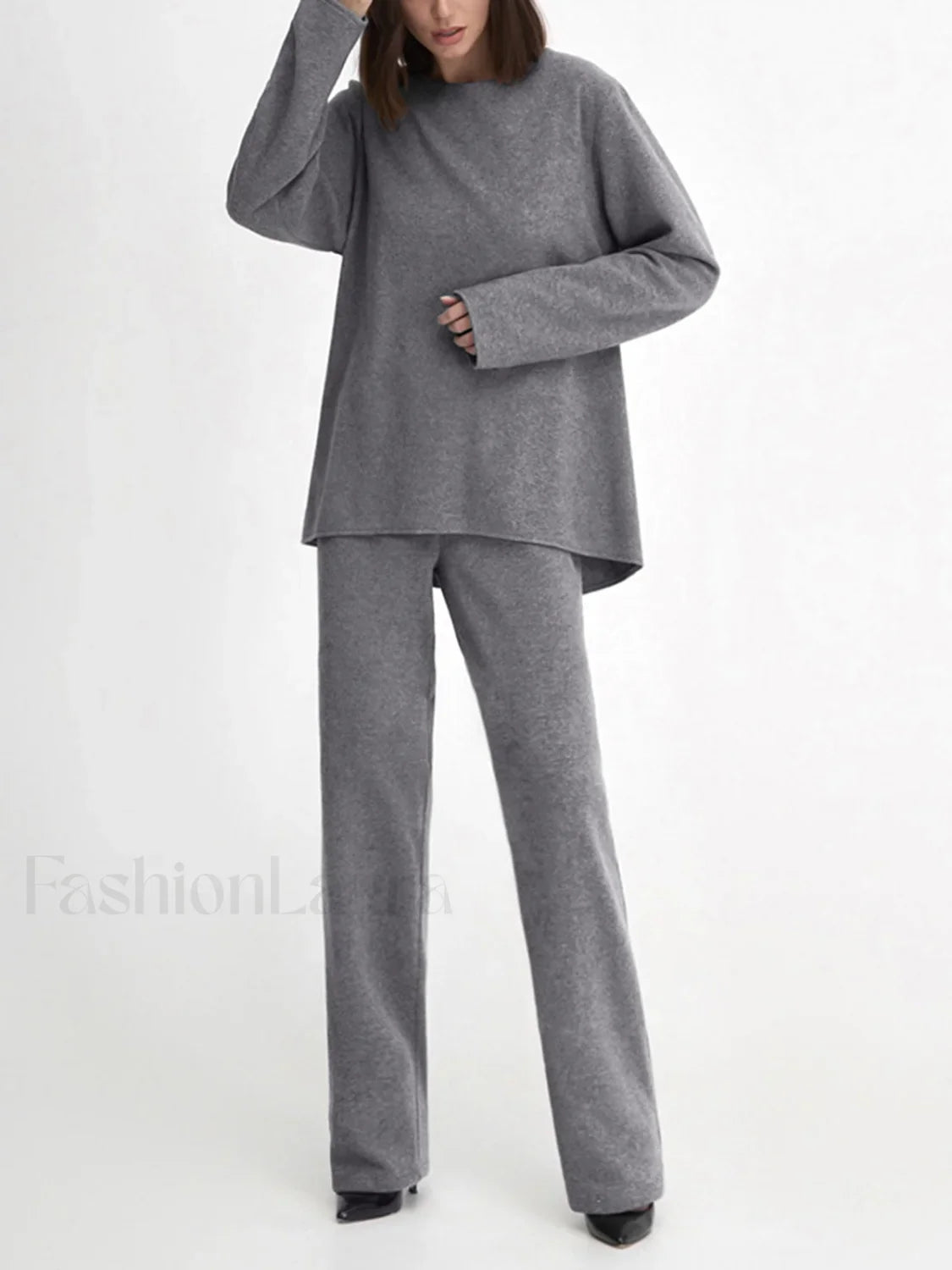 Let's Get Cozy Trendy Two Piece Pants Set