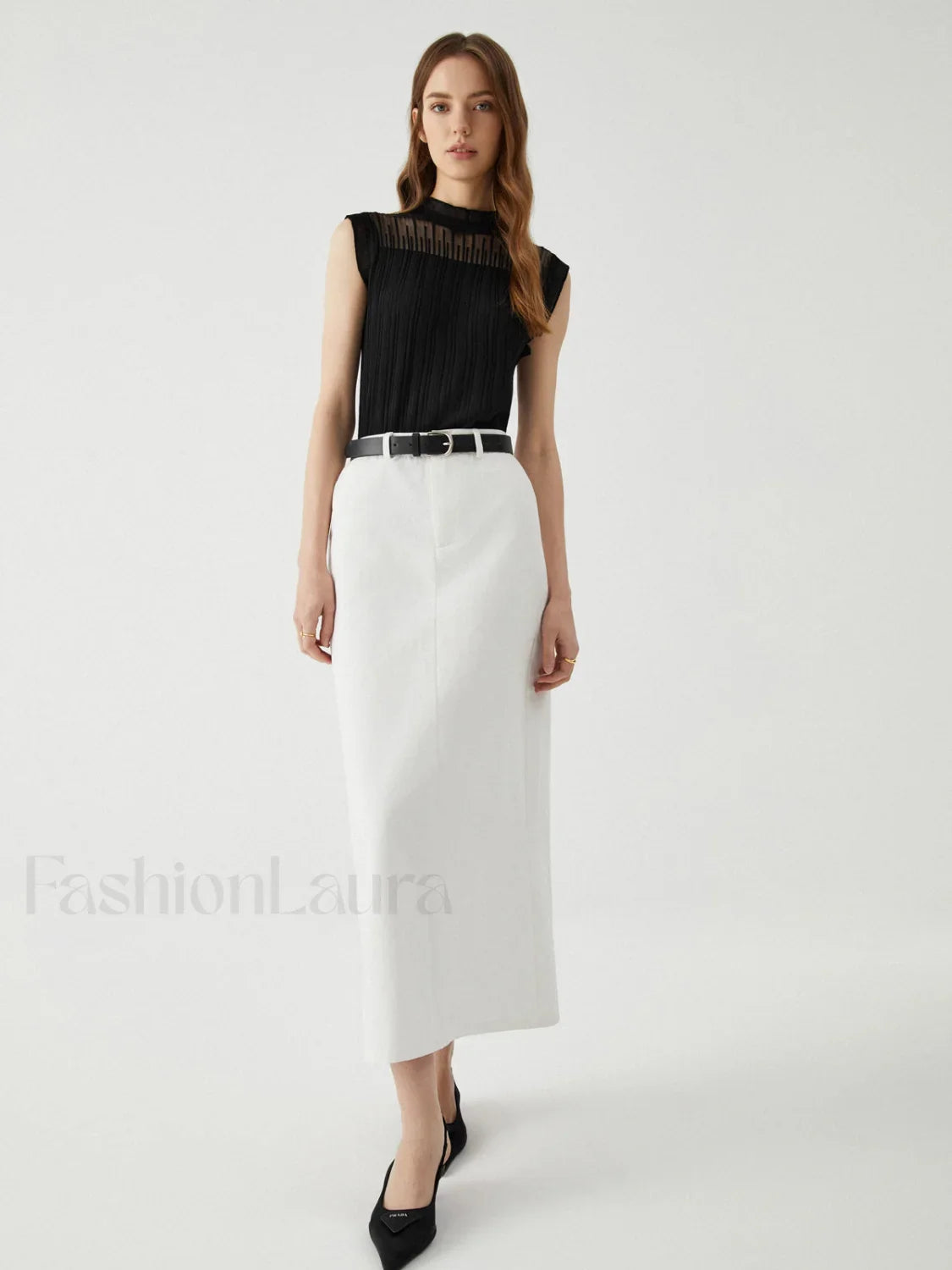 Lettuce Trim Patchwork Trendy Sleeveless Sweater Vest