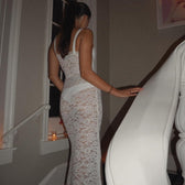 Forever In A Moment Lace Sheer Maxi Dress 2