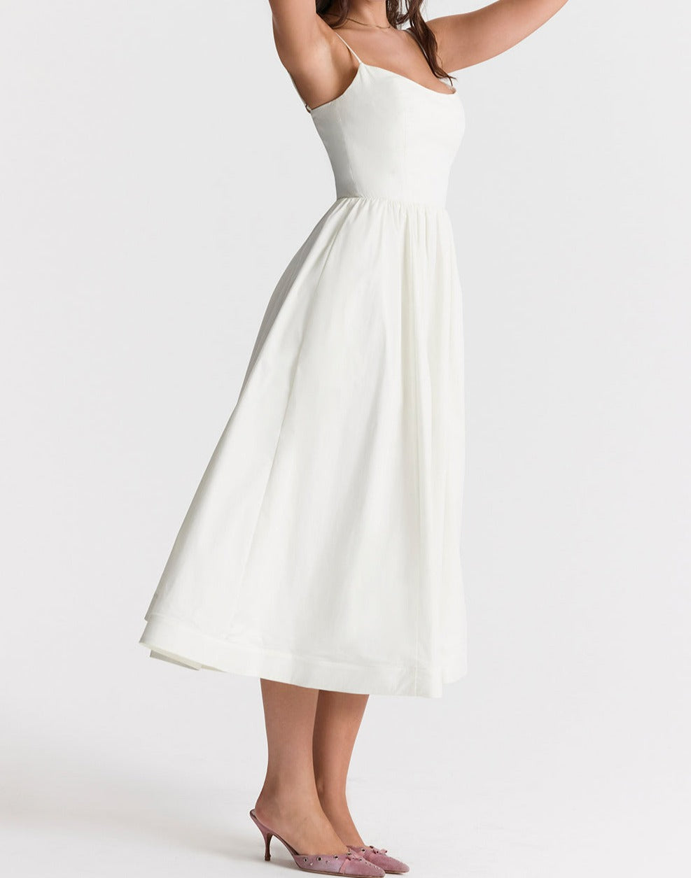 Zoe Minimalist Sleeveless Dress Elevated Occasion Wear