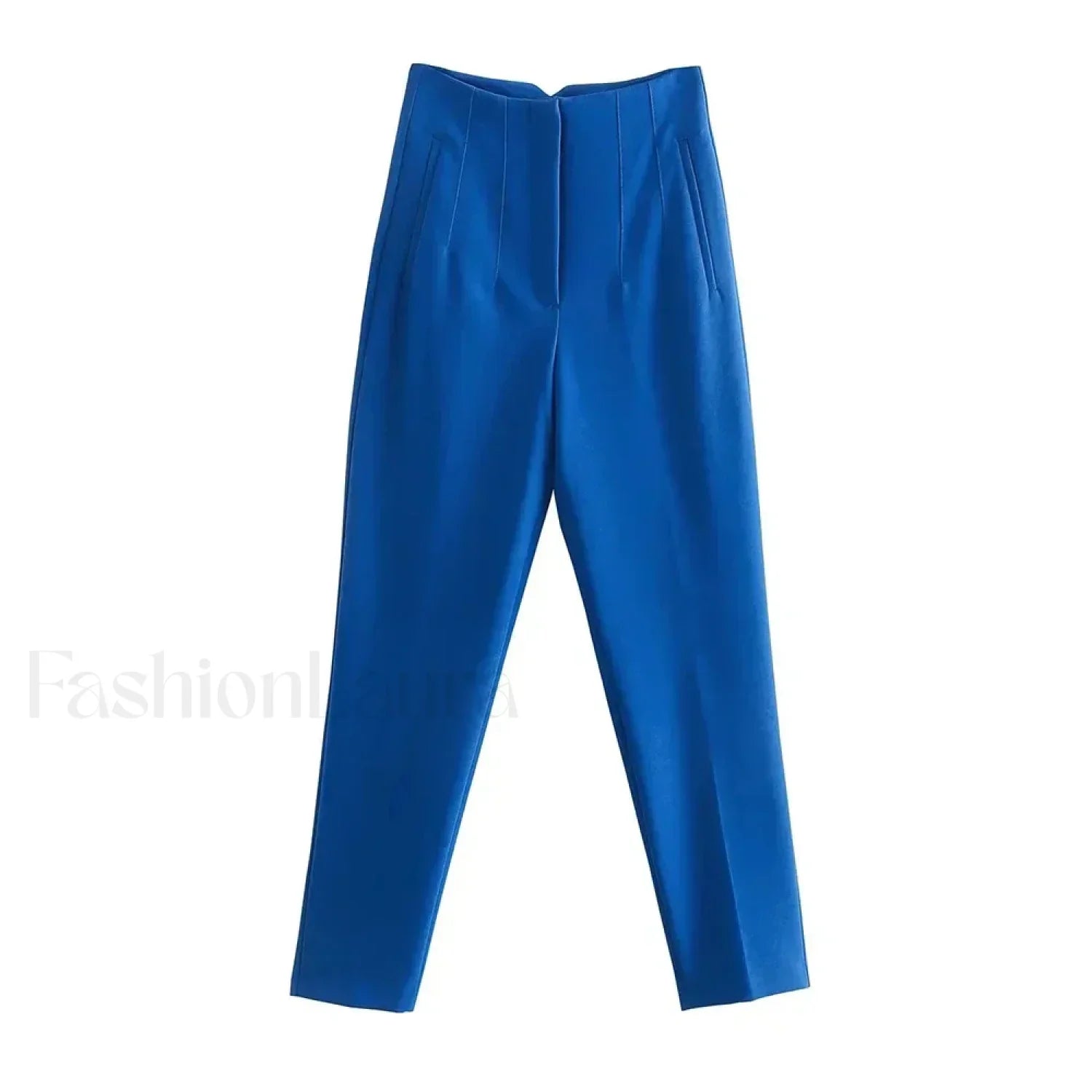 Long French Soft Elegant Simple Hollow Out Blouse ROYAL / S