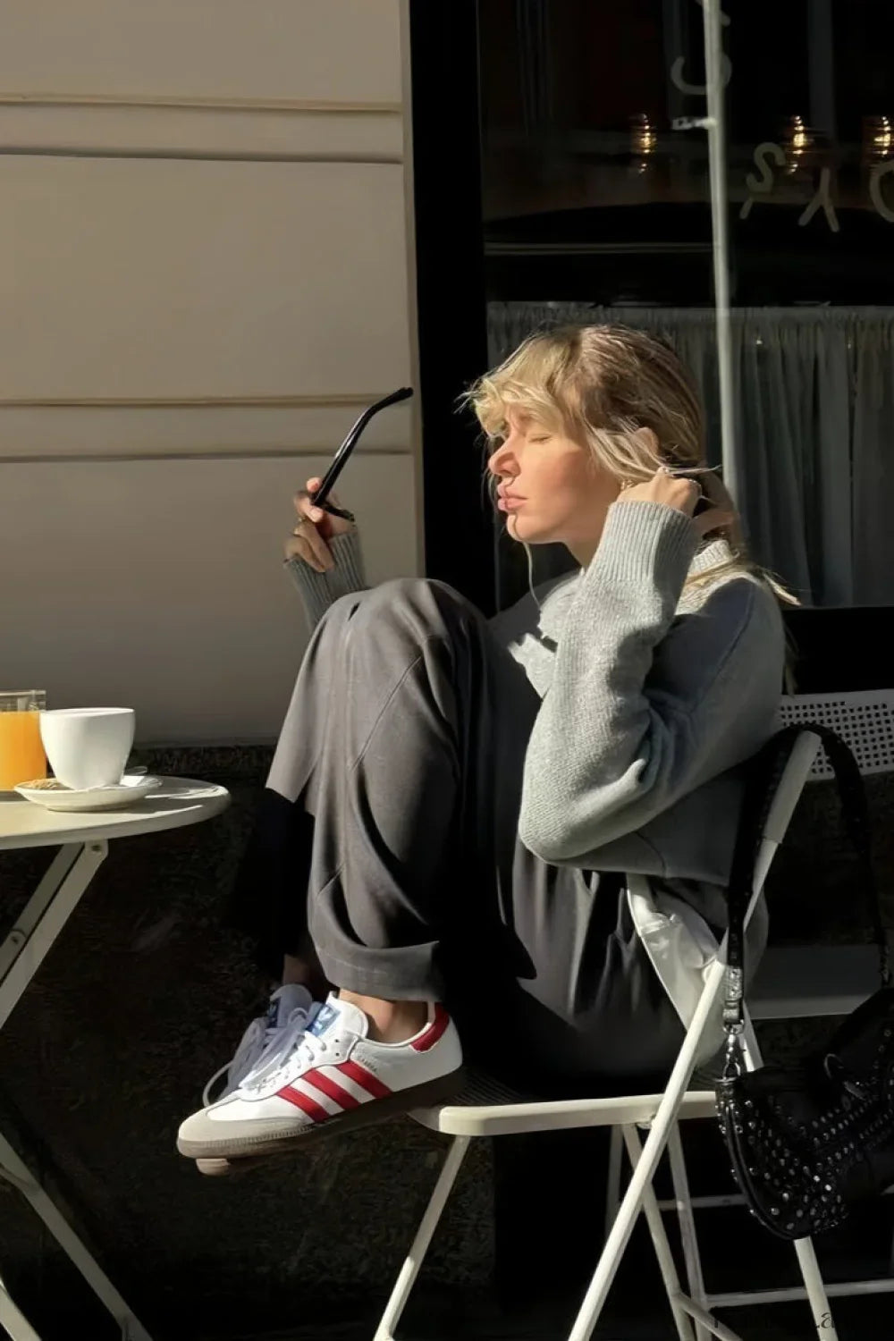 Loose Basic Knit Pullover Sweater