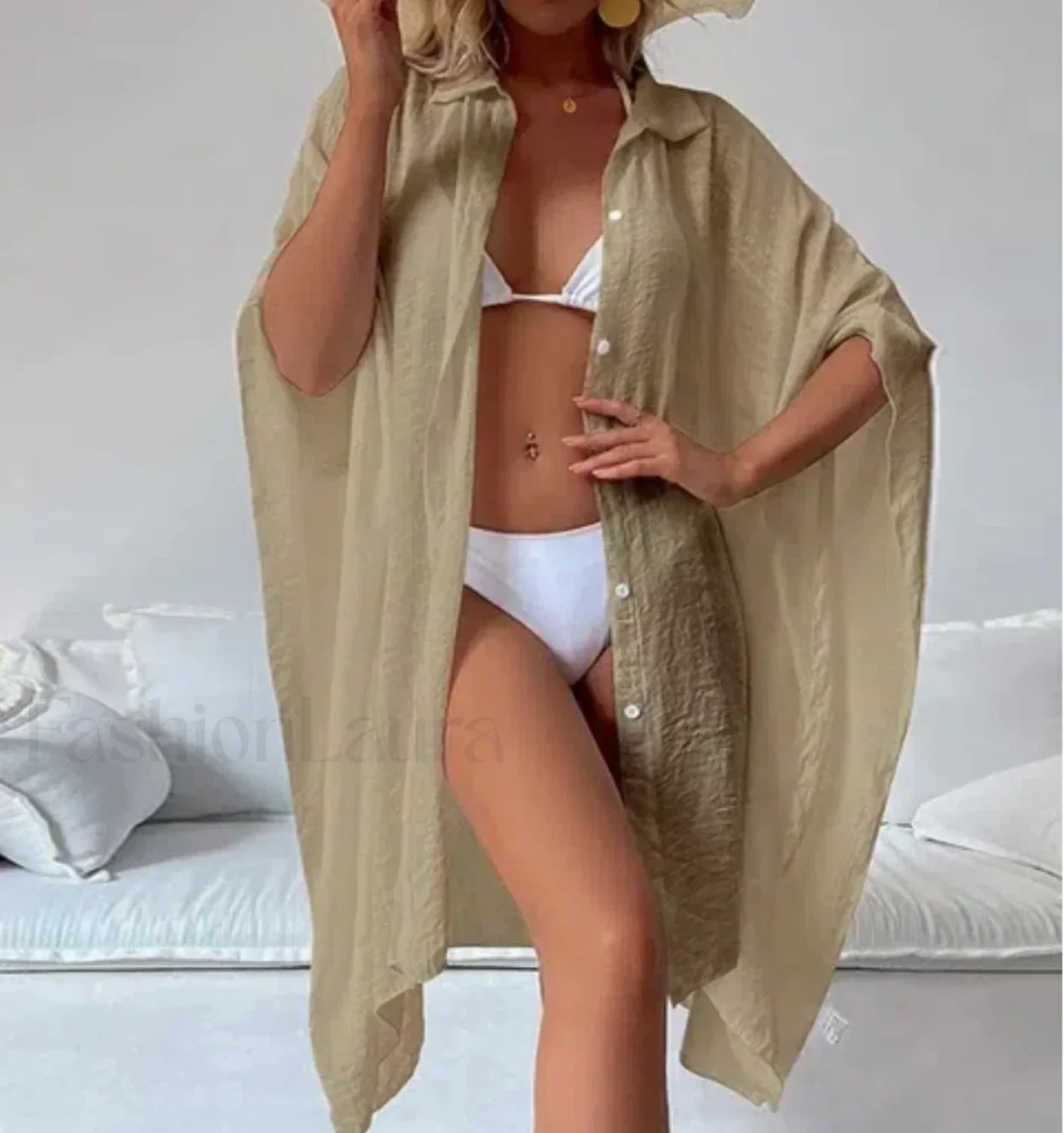 Loose Cardigan Sun Protection Cover Up