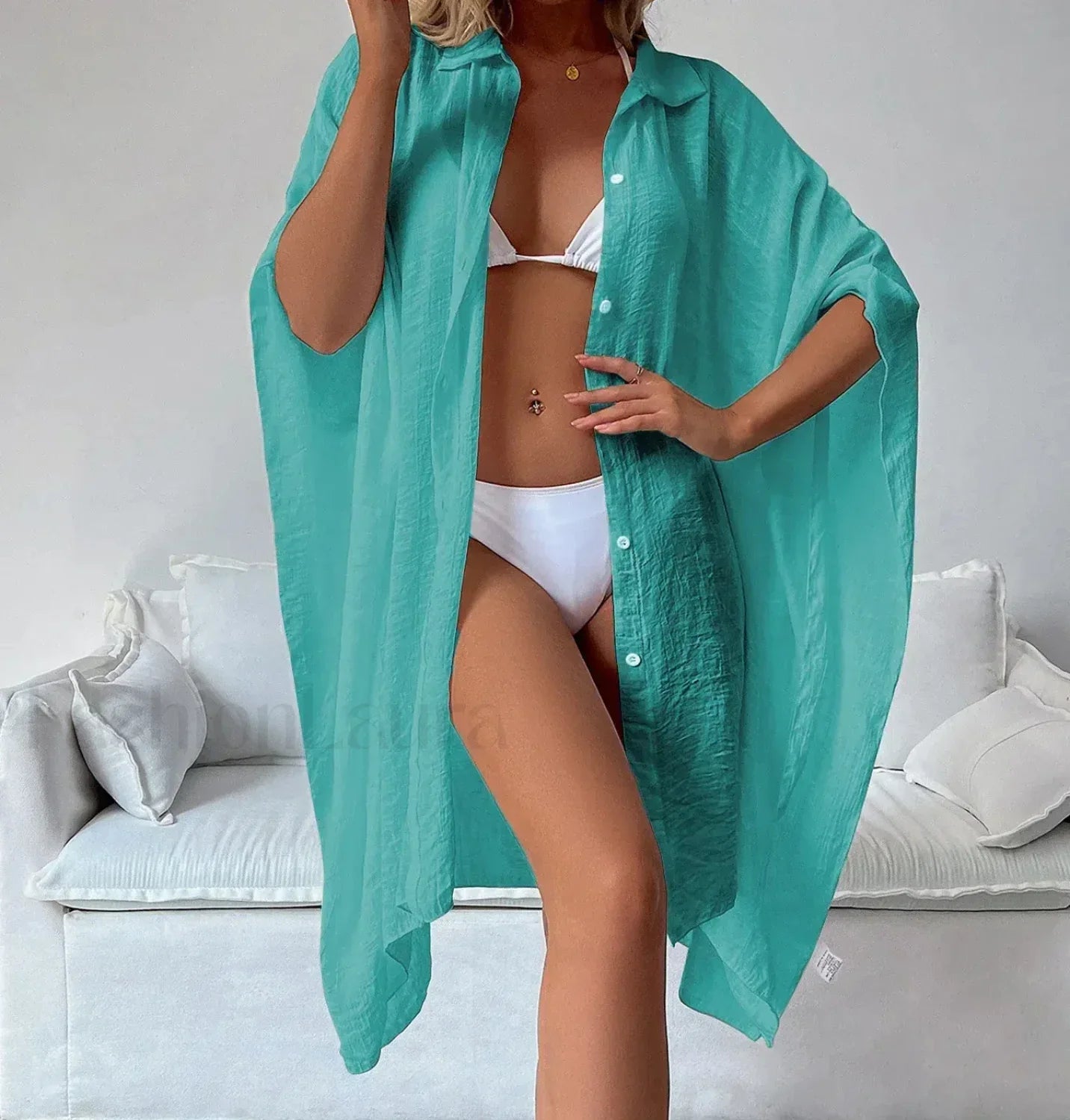 Loose Cardigan Sun Protection Cover Up