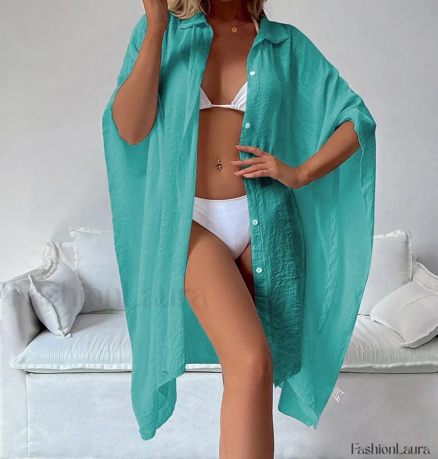 Loose Cardigan Sun Protection Cover Up