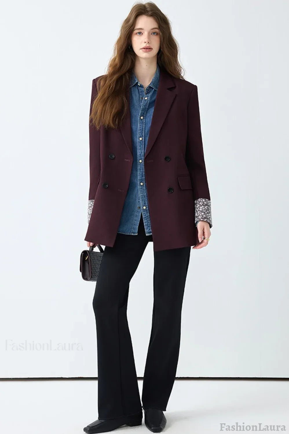 Loose Fit Long Sleeve Blazer