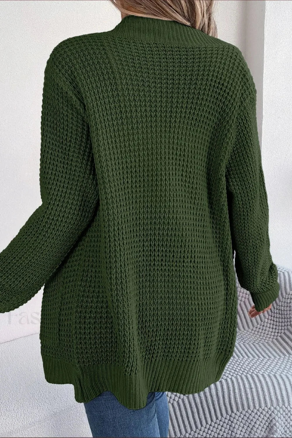 Loose Knit Pocket Cardigan