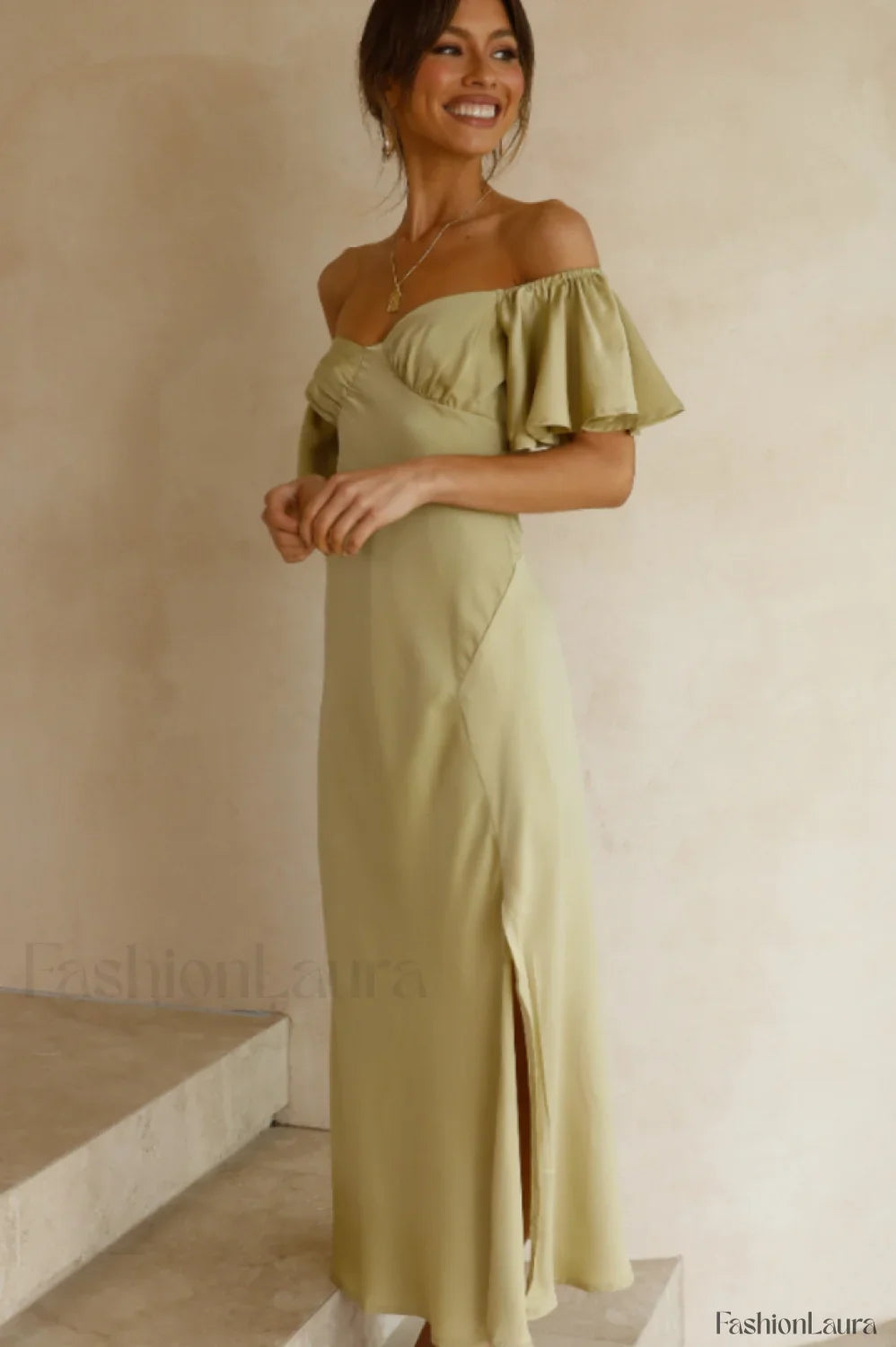 Louisa Elegant Midi Dress