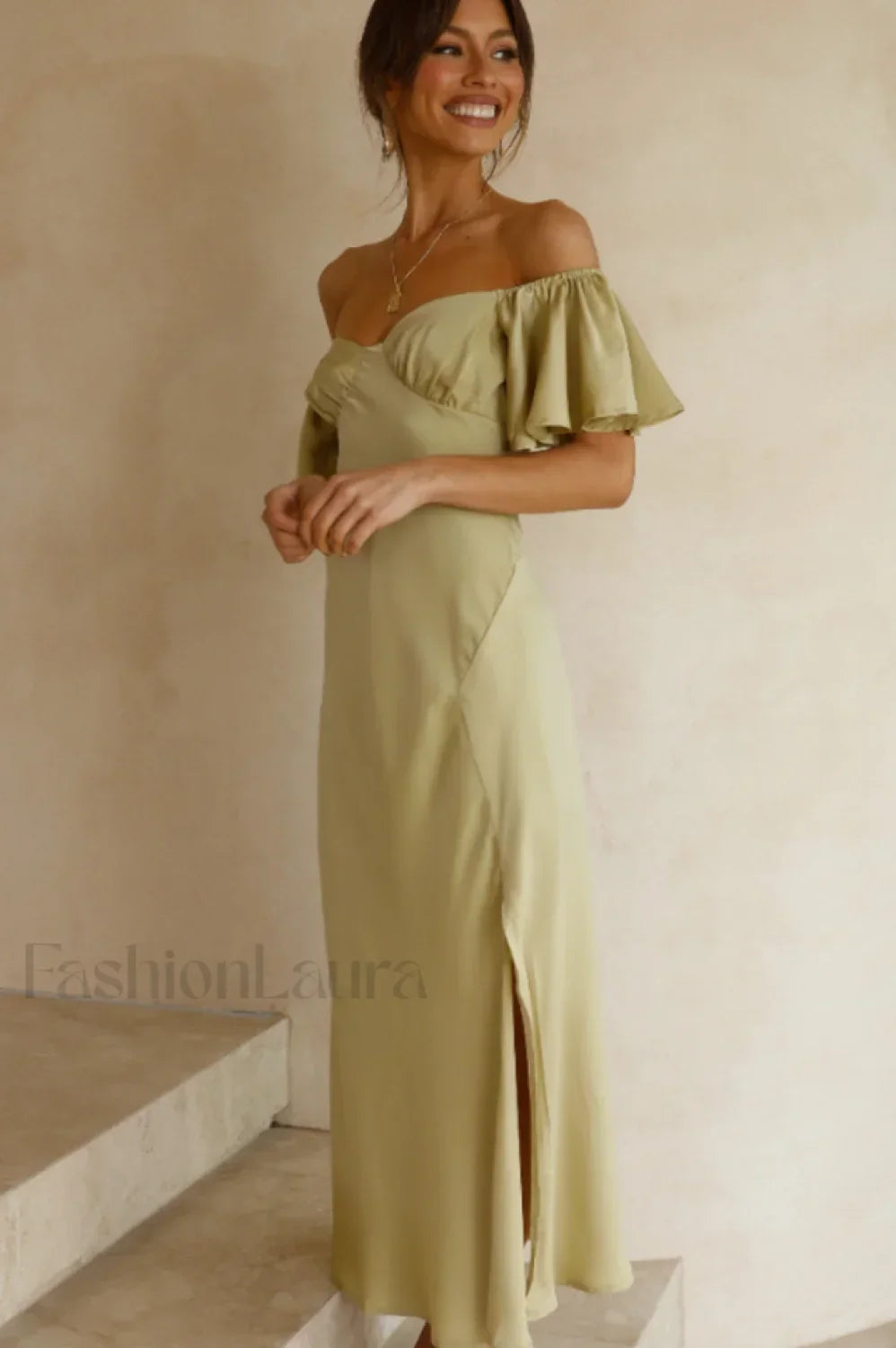 Louisa Elegant Midi Dress