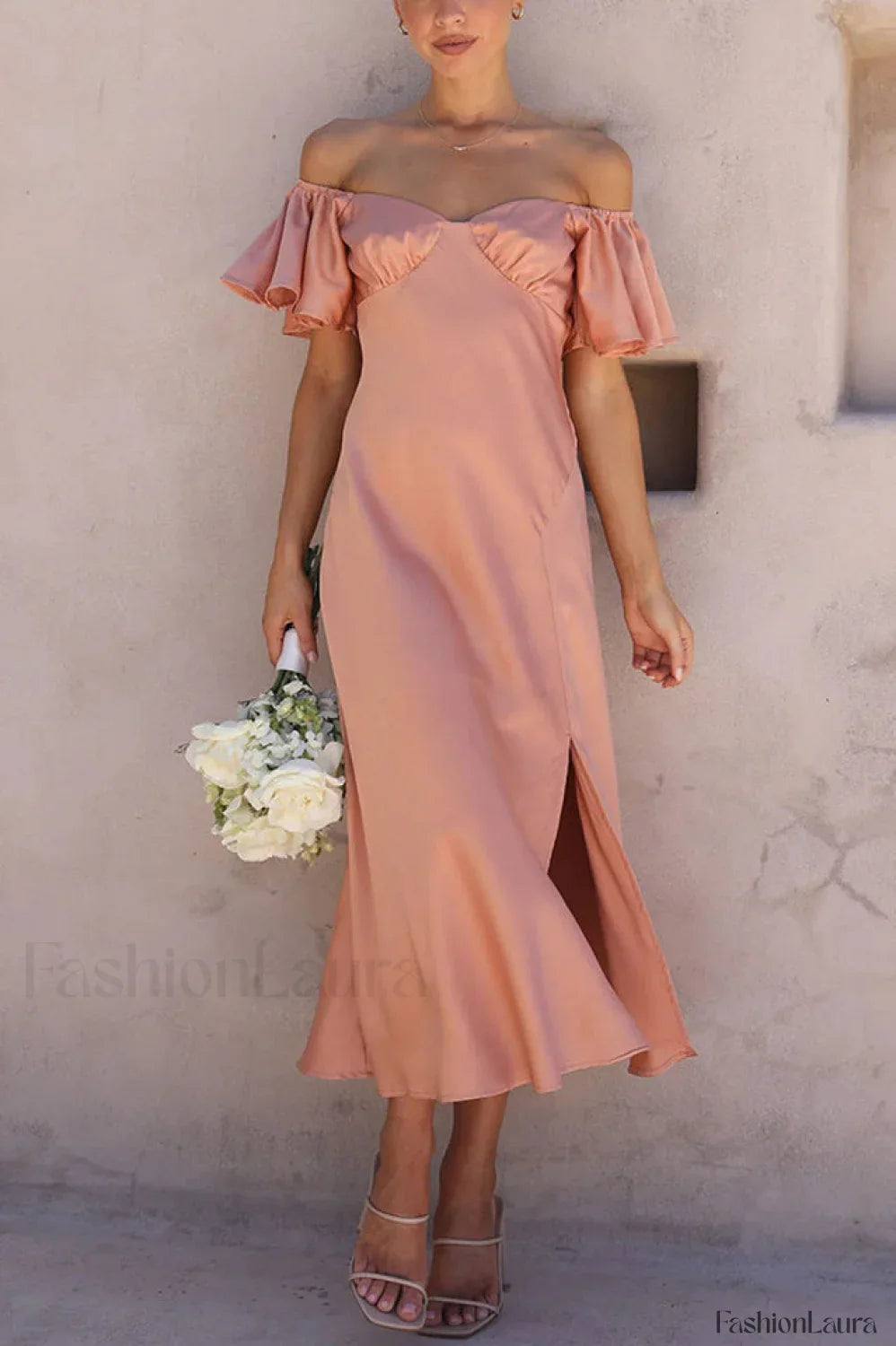 Louisa Elegant Midi Dress