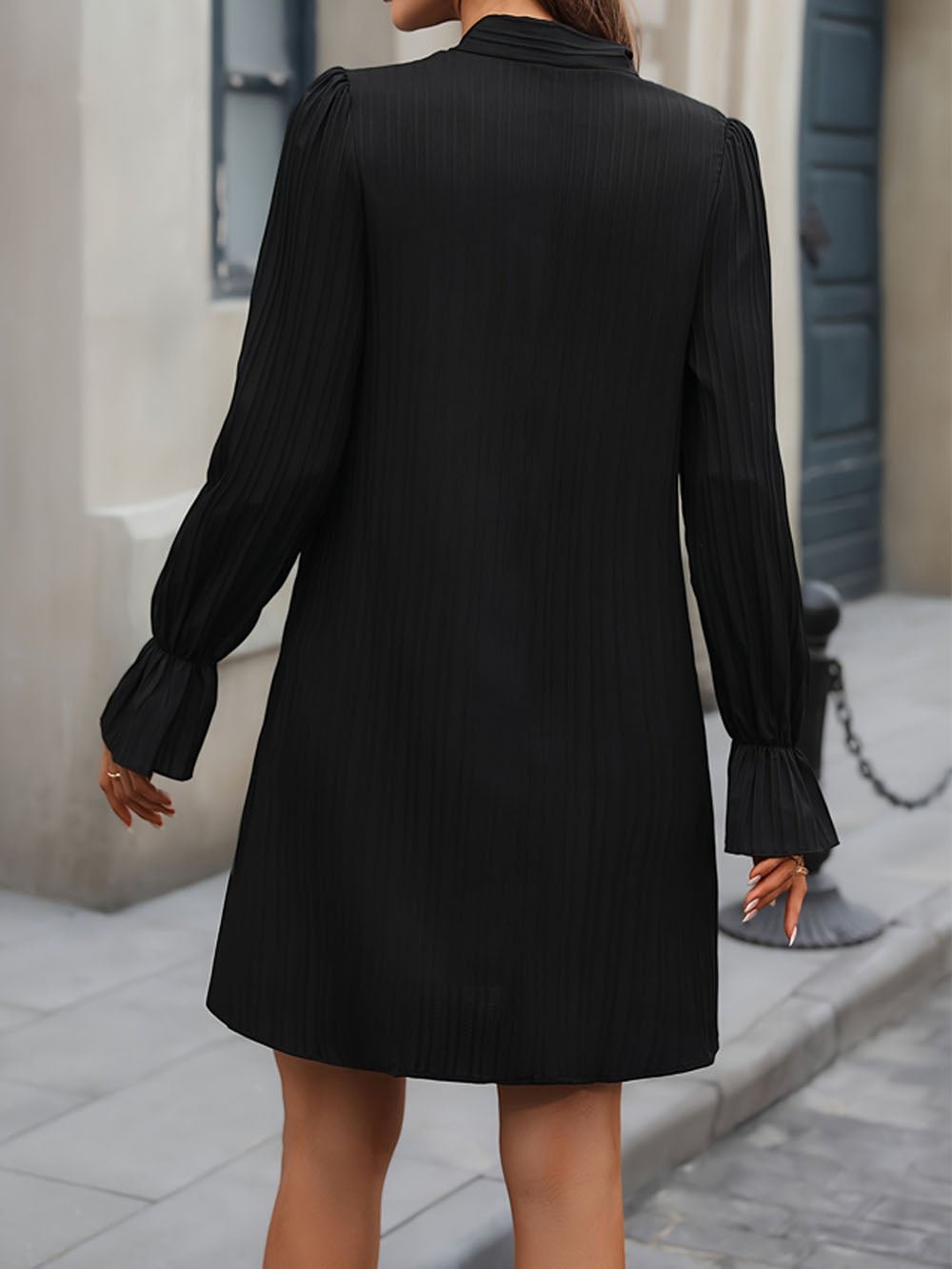 Lucia Neck Mini Dress