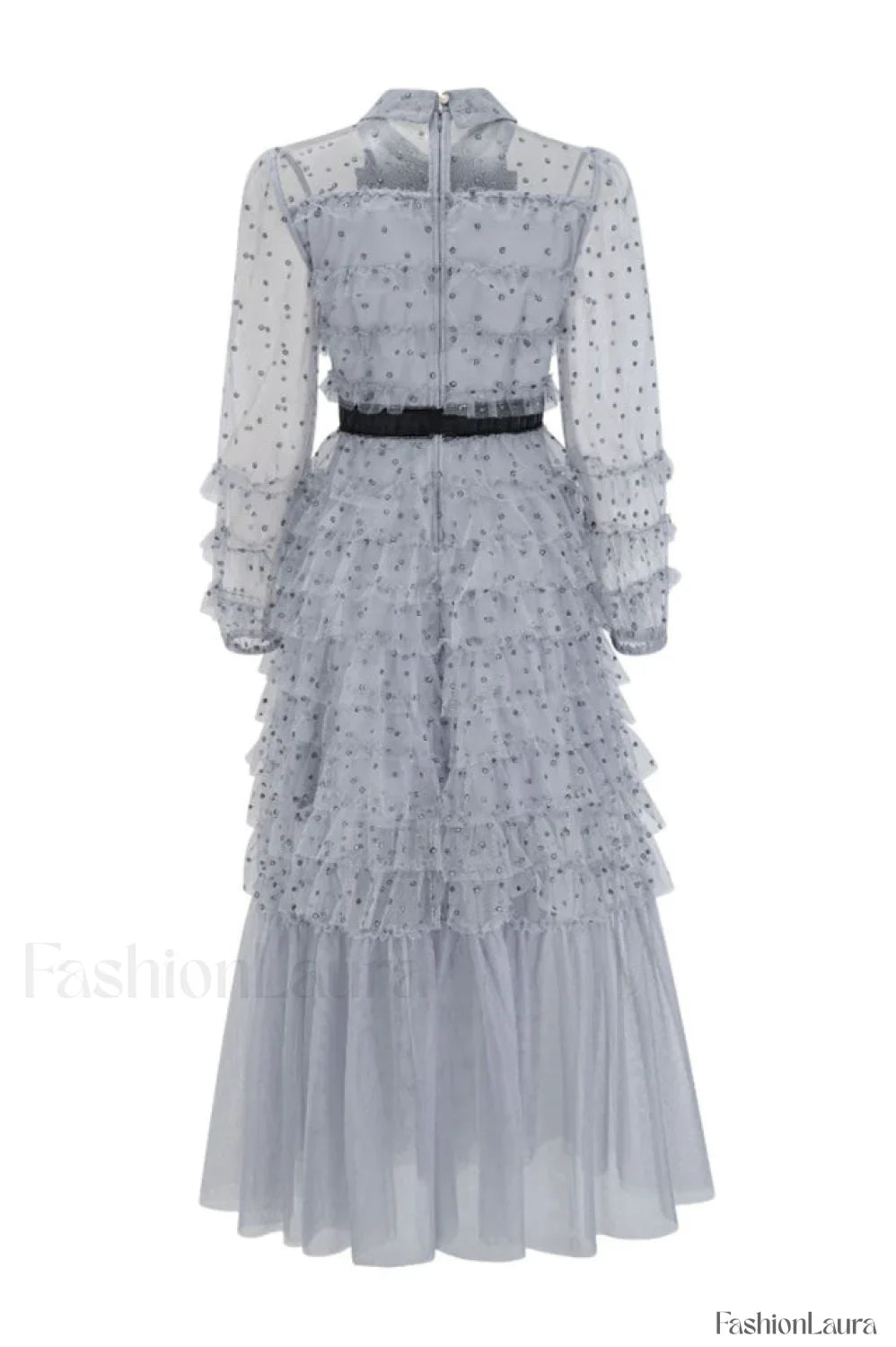 Maddison Polka Stylish Dot Maxi Dress