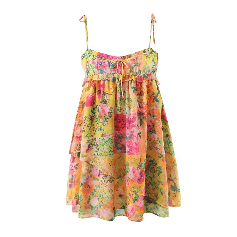 MADISON FLORAL MINI DRESS Floral