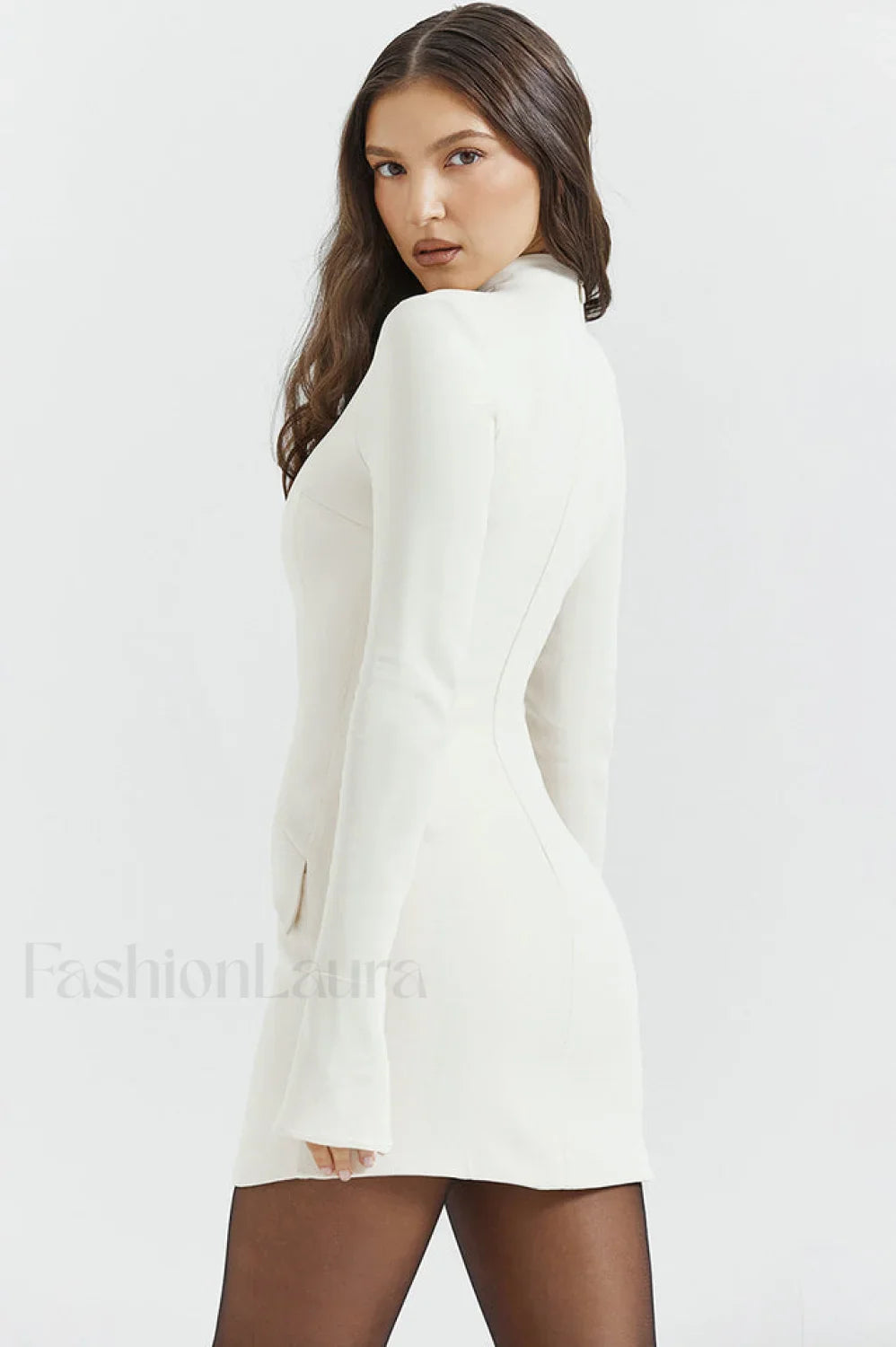 Mahalia Navy Stylish Mini Dress