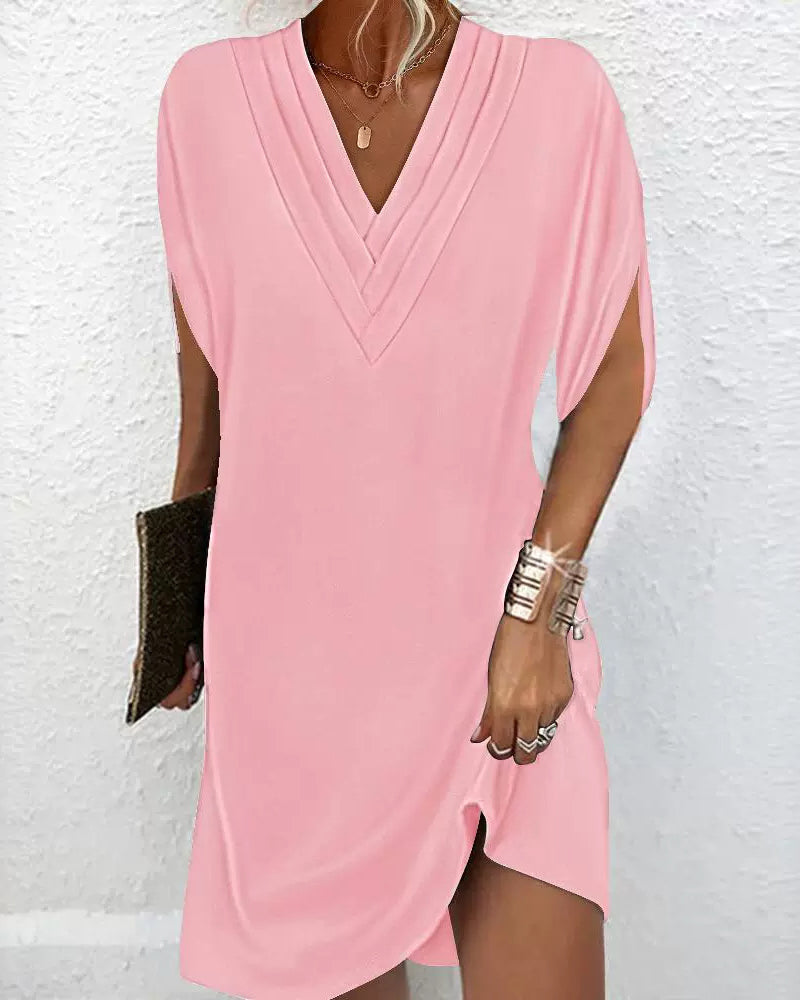 Willow Aesthetic Dress with Sleeves Everyday Luxe Edit