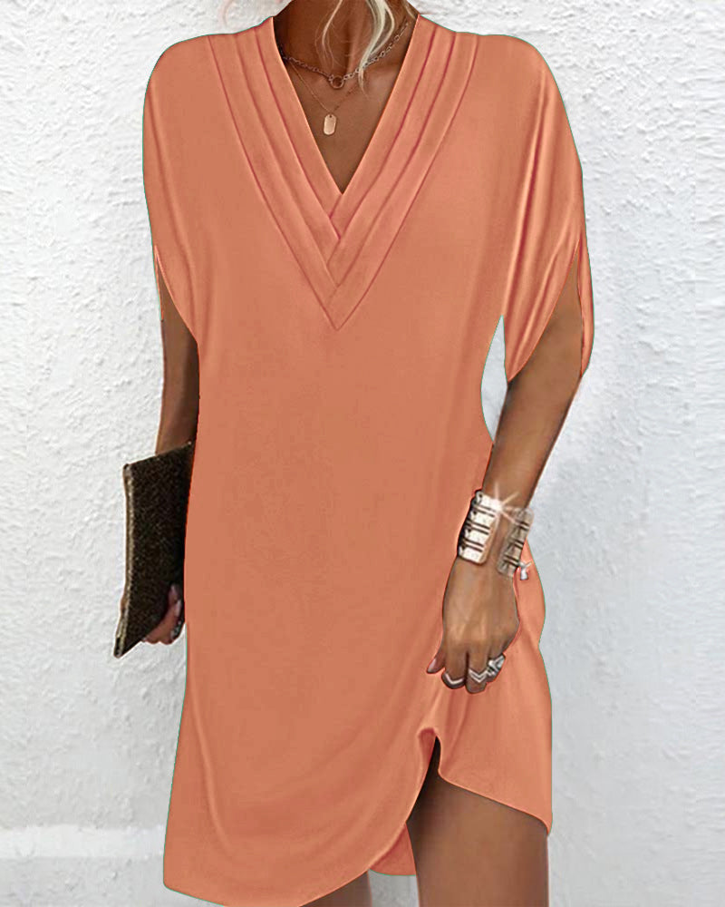 Willow Aesthetic Dress with Sleeves Everyday Luxe Edit