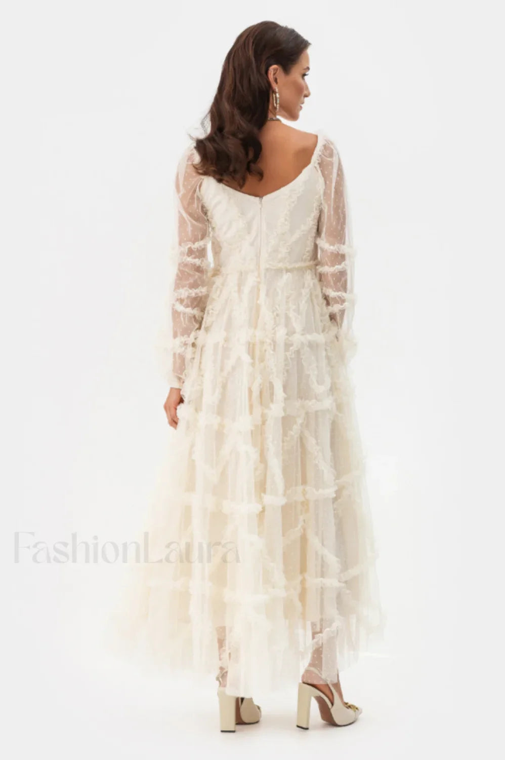 Maryam Sweetheart Stylish Belted Maxi Dress