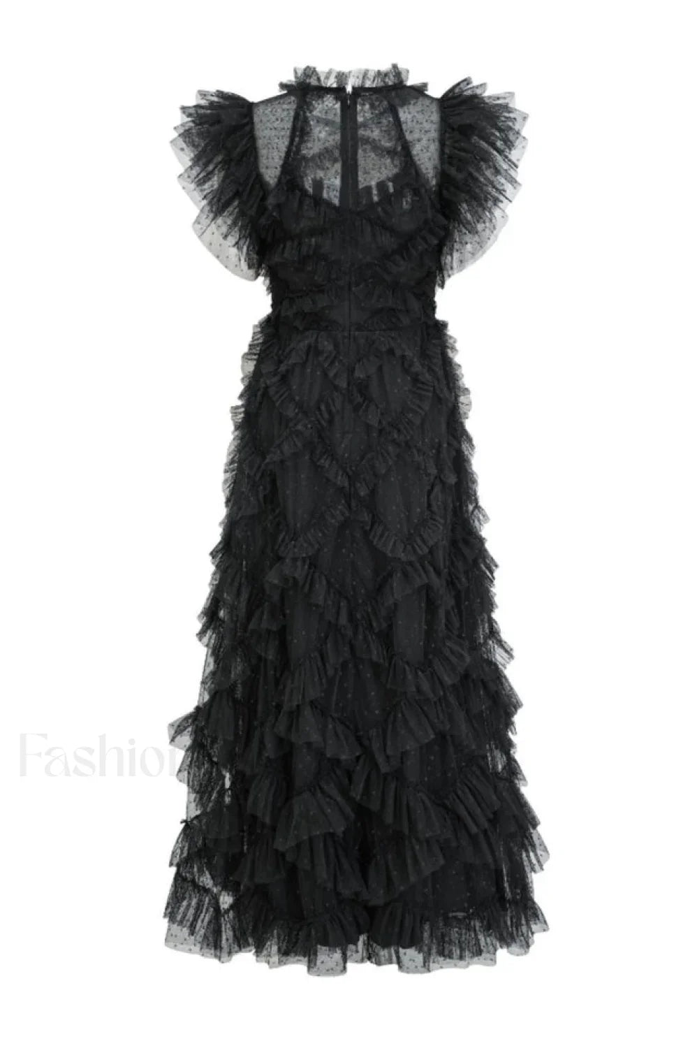 Maxine Floral Embroidery Charming Sleeveless Maxi Dress