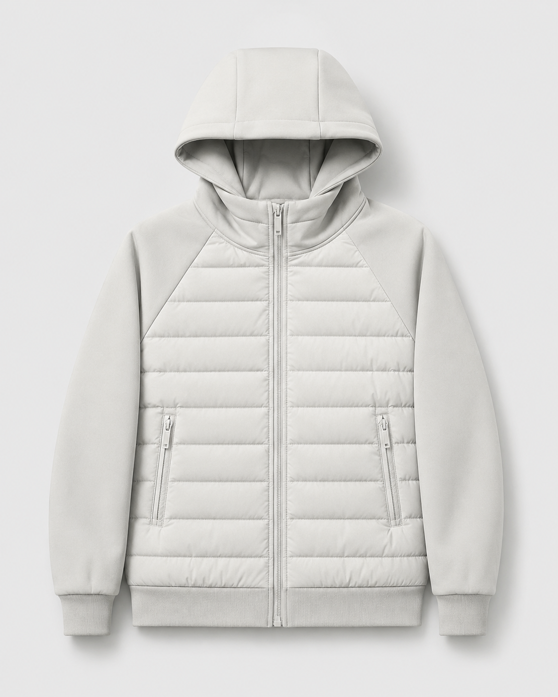 Men's Hybrid Quilted Hooded Jacket