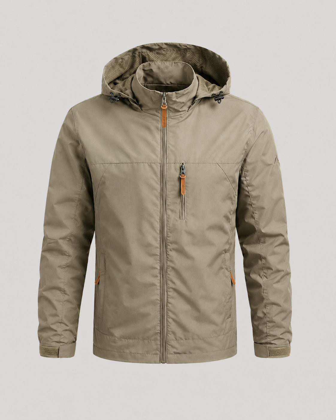 Men's Lightweight Hooded Windbreaker