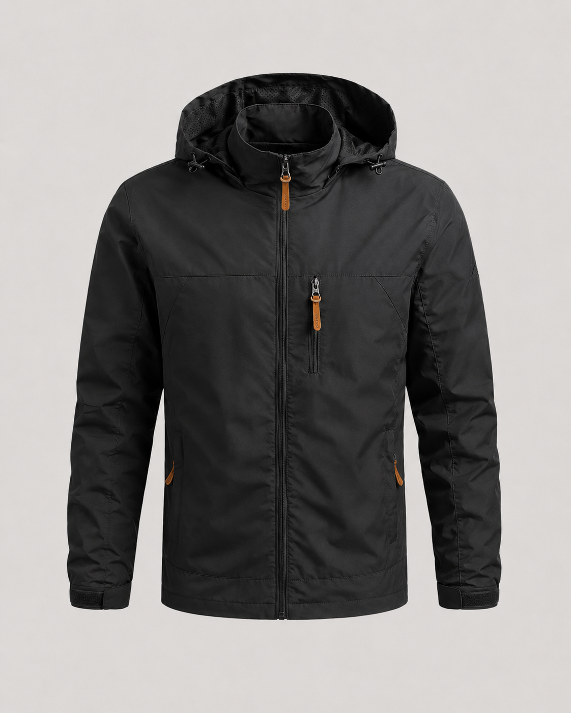 Men's Lightweight Hooded Windbreaker