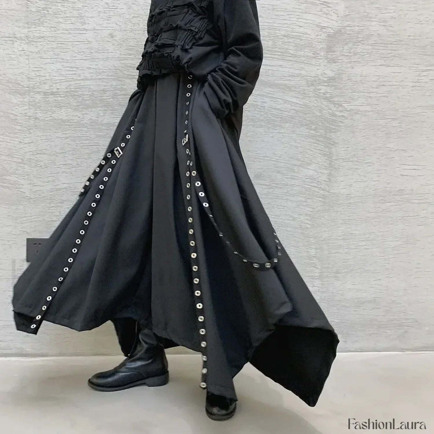 Men’s Ribbon Dark Pants for Halloween