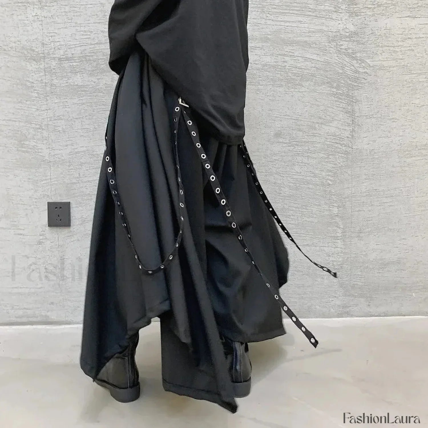 Men’s Ribbon Dark Pants for Halloween