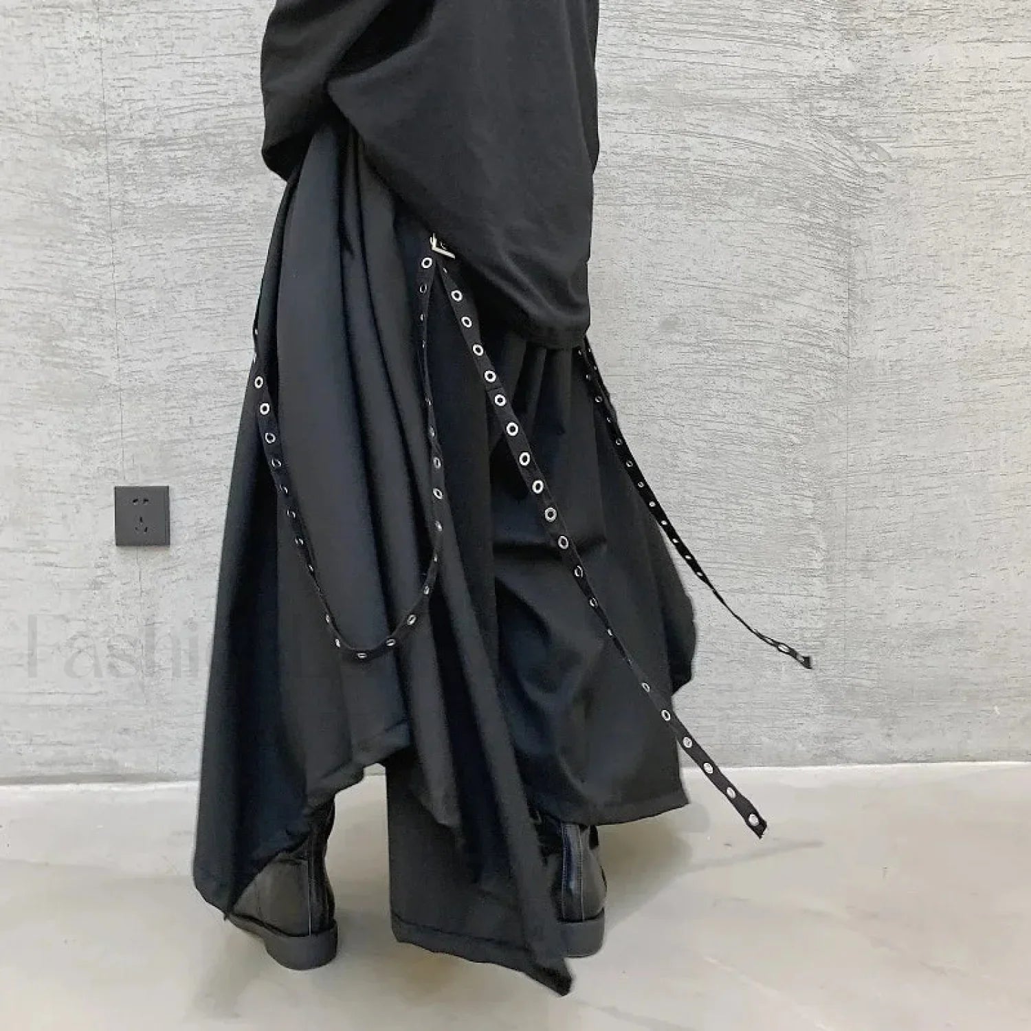 Men’s Ribbon Dark Pants for Halloween